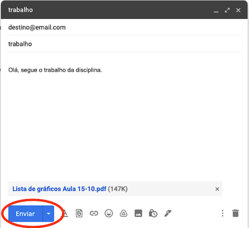 Enviando E mail enviando-e-mail