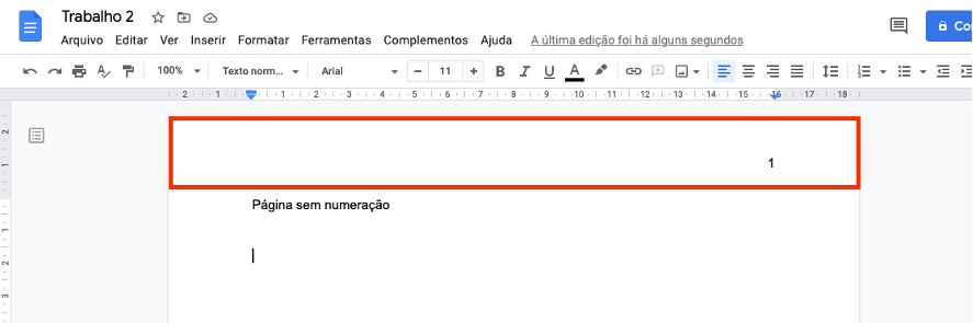 Criando o Sumário
