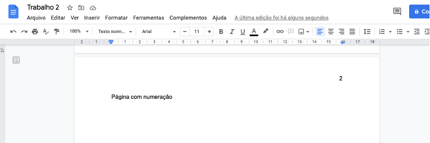Criando o Sumário