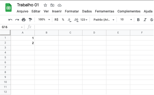 Projeção e Fórmulas