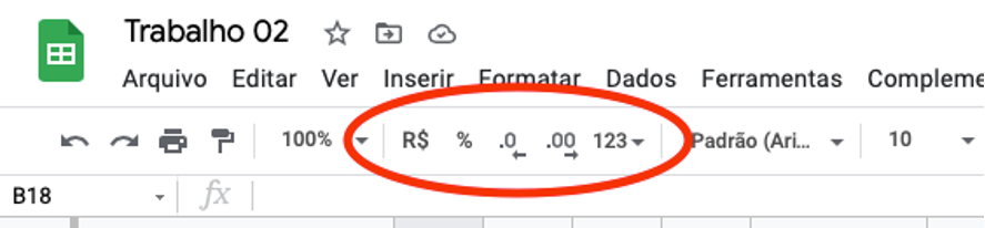 Formatação de textos com estilos