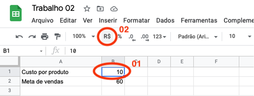 Formatação de textos com estilos
